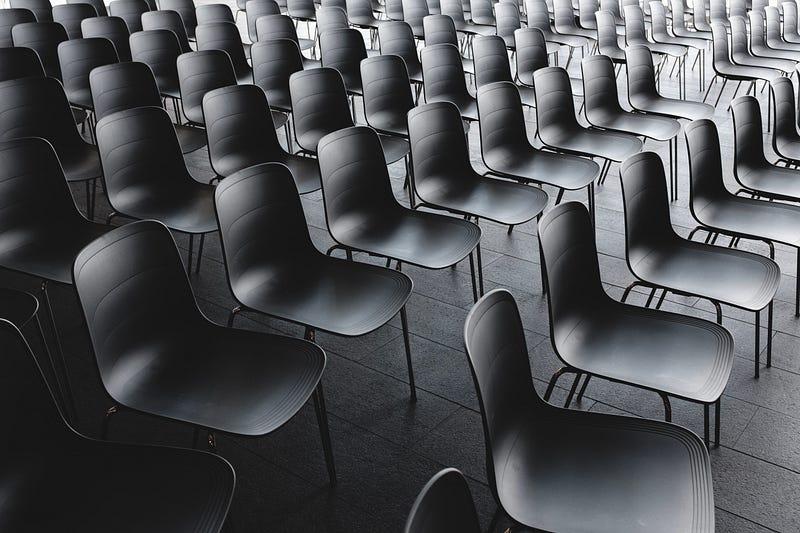 Audience engagement during presentations.