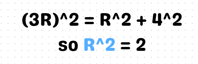 Right triangle formed in the geometry puzzle