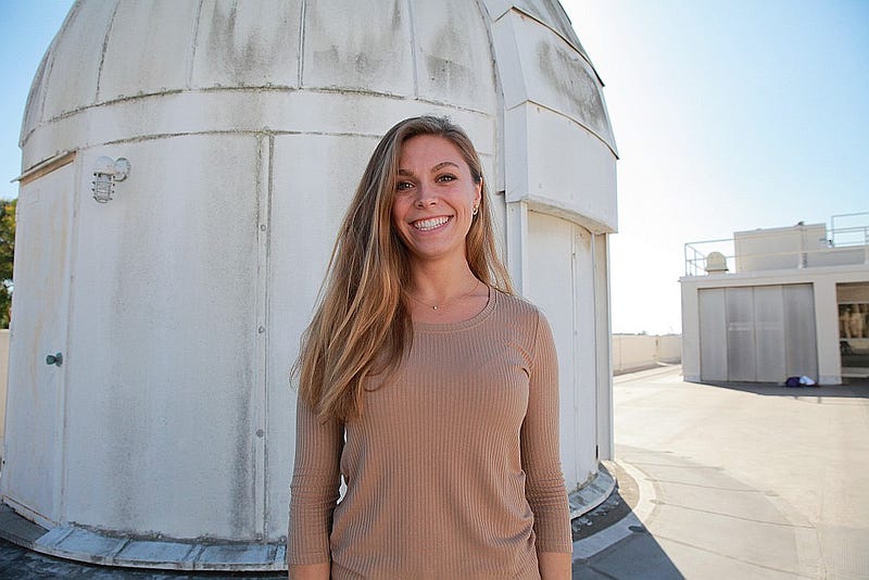 Alexandra Doyle at UCLA, leading researcher in the study