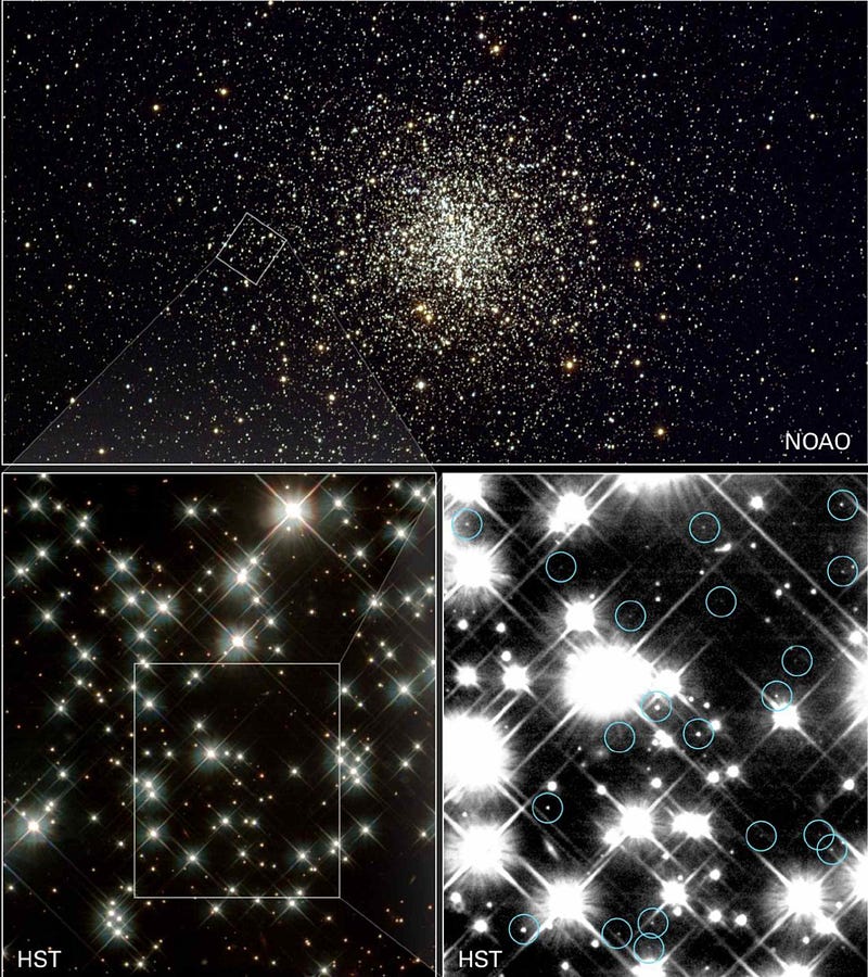 White dwarfs in M4, a globular star cluster in the Milky Way