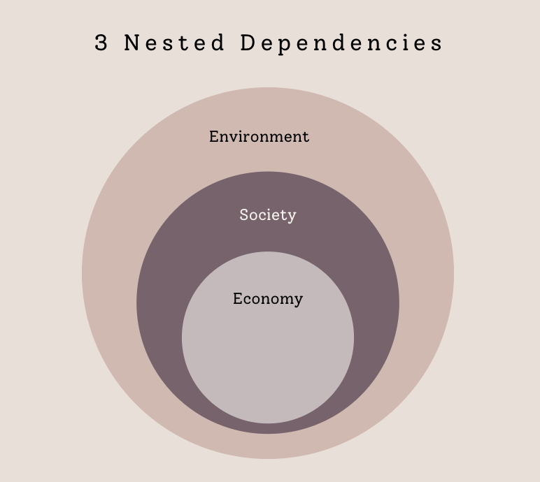 Alternative representation of environmental interdependencies