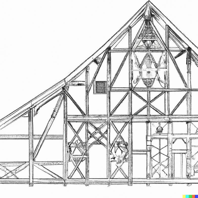 Final image of the architectural design