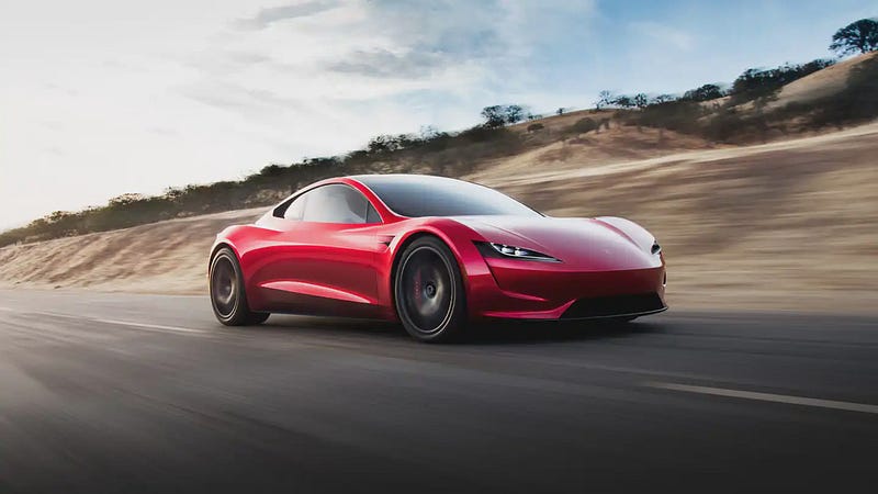 Tesla Roadster concept image