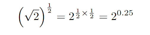 Function evaluation using index laws