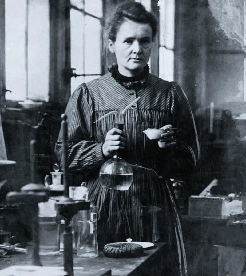 Portrait of Marie Curie